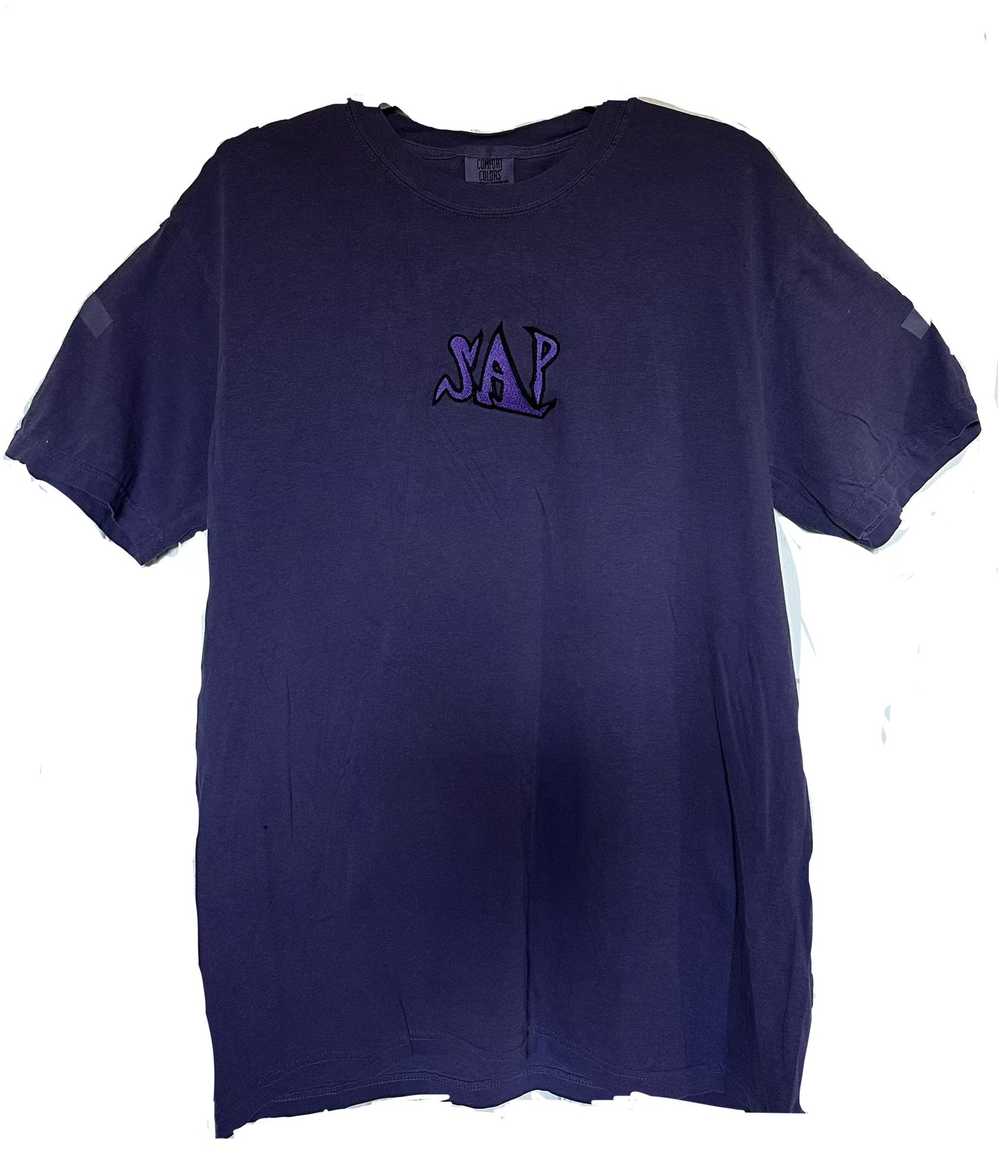 Embroidered Sap Logo Tee (Purple)