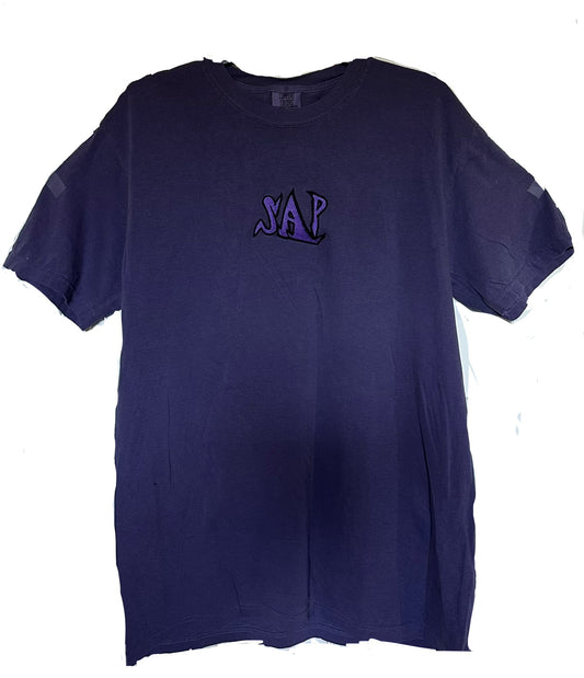 Embroidered Sap Logo Tee (Purple)